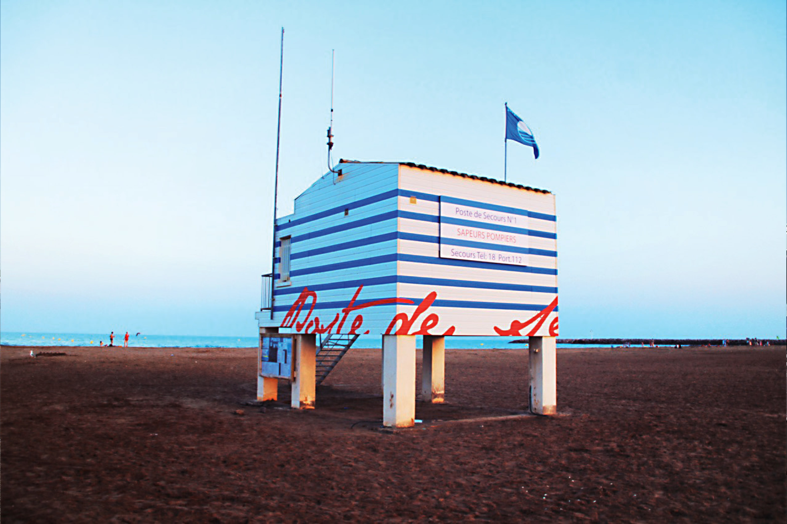 Poste de secours-Plage des chalets