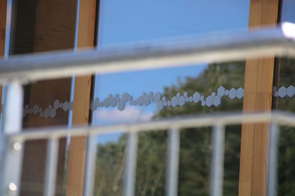 Signalétique extérieure de l'Aria